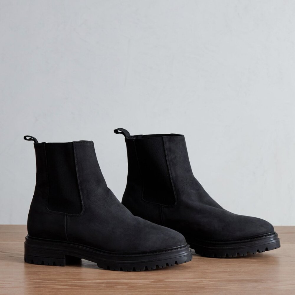 Jenni Kayne Brooklyn Lug Boot (Black)